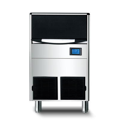 बिक्री के लिए रेस्तरां बार कैफे के लिए फैक्टरी ओडीएम OEM 100 किलो 24 एच एलसीडी वाणिज्यिक बर्फ निर्माता मशीन