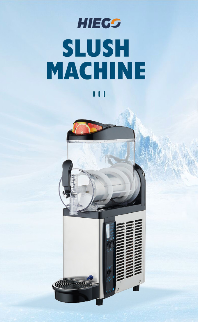 स्लश फ्रोजन ड्रिंक मशीन 12एल*1 वाणिज्यिक स्लश मशीन 0